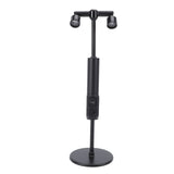 LED Cordless Table Lamp Iron Dual Heads Warm Lighting Rechargeable Portable 2 Light Desk Lamp for V1294-YM0901-3119250005311
