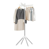 CARLA HOME Folding Clothes Drying Rack, 3 Rotatable Arms, Stainless Steel V178-36546