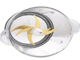 Electric Food Processor and Salad Maker Stainless steel Blades V612-FOOD-7058