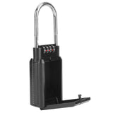 Outdoor Waterproof Hanging Zinc Alloy Password Key Safe Box Storage Lock Box for Home FactoryBlack V1294-YM0901-3117200141112