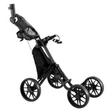 Everfit Golf Buggy Foldable Trolley Golf Cart Wheels Umbrella Bottle Holder GOLF-A-BUGGY-4-BK