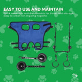 Rooster Farms Little Dog Wheelchair Small Harness - Adjustable Back Leg Aid V238-SUPDZ-40983799267408