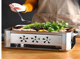 45cm Portable Stainless Steel Outdoor Chafing Dish BBQ Fish Stove Grill Plate CHAFINGDISHFISH45CM