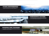 Hridz rechargeable UHF dual channel wireless microphone system for performances V571-HZ-UHFW2M