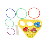 Ring Throw Pool Game Toy EVA Floating Foam with Balls for Kids Adults Water Sports Outdoor Party V1294-YM0521-3111230071611