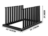 Windshield Rack 9-Lite, Truck Rack Steel, Glass Rack 24-Inch Height, V952-DFBLJGM301U-90001V0