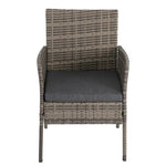 4 Seater Wicker Outdoor Lounge Set - Mixed Grey V264-OTF-529S-LGR