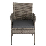 4 Seater Wicker Outdoor Lounge Set - Mixed Grey V264-OTF-529S-LGR