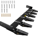 Bucket Tooth Bar, 48in Inside Bucket Width Tractor Bucket Teeth, 9.84in Teeth Space Tooth Bar for V952-CDZTSWJ48INCHETVYV0