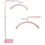 Pink Half Moon Floor Fill Lamp for Salon Tattoo Eyelash Makeup Beauty LED Lash Light V201-QHGMMOREONE051