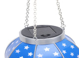 Hot Air Balloon Solar Lantern Decorative Solar Hanging Light with Candle Holder for Courtyard Garden V1294-YM0901-3111240205011
