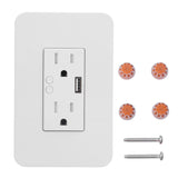 15A WiFi Smart Wall Socket Partition Control USB Interface Remote Control Wall Outlet for V1294-YM0901-3113210141311