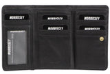 Morrissey Womens Card Holder Leather Wallet Coin Clutch Purse Organizer Cute Girl Ladies - Navy V563-MO-3033-NAVY