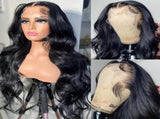 28-Inch Black Wig - Long Straight Synthetic Hair Wig for Daily Wear & Cosplay V1192-D9