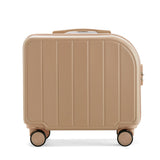 Pink 18-Inch Lightweight Carry-On Luggage - Waterproof & Anti-Theft Suitcase with Silent Universal V888-ELOSUNG15007