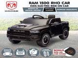Kahuna Ram 1500 RHO Kids Electric Ride On Car with Remote Control CAR-DDR-618-BK