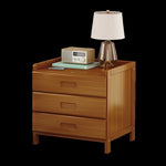 Bamboo Bedside Table Nightstand Storage Bedroom Sofa Side Stand V63-838191