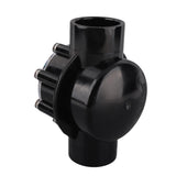 7235 Check Valve 180 Degree Replacement for Pools Spas Straight Through Flow Clear Lid V1294-YM0901-3111240322011