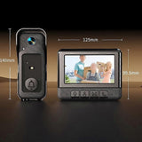 X6 Wireless Video Doorbell, Night Vision, Black V1263-JX-5058