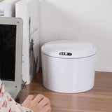 Desktop Sensor Trash Can Battery Operated Automatic Mini Waste Basket with Lid for Desk and Vehicle V1294-YM0717-10095276