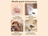Belvedere Cat Grooming Trimmer - Rechargeable Low Noise Clipper with LED Light, Waterproof & V1189-LWWAL-20260325-00245
