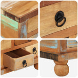 Coffee Table Reclaimed Wood 70x70x38 Cm 43_243978