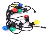 G50 Bulb String Light 5M 10LED Colorful Hanging RGB Globe Lights for Outdoor Courtyard Garden V1294-YM0901-3119210131312
