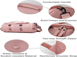 Sports Duffel Backpack with Shoe and Wet Compartment for Travel Fitness and Overnight Trips, Light V1237-ZY-917-155