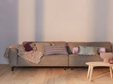 KAAT Amsterdam Jelke Mauve Stripes Oblong Filled Cushion 40cm x 60cm V442-HIN-CUSHION-JELKE-MAUVE-RE