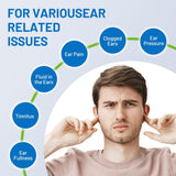 Electric Ear Pressure Relief Device 3-Mode Adjustable Airflow for Travel, Diving & Altitude V1107-CS-EYPHQ