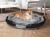 PaWz Waterproof Pet Dog Calming Bed Medium PT1151-M-GY