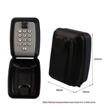 Key Lock Box for Outside, Sturdy Waterproof Wall Mount Lock Box for House Key, 12-Digit Combination V1192-AZ-W-3073