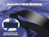 6 Pack Extra Large Moving Bags with Strong Zippers & Carrying Handles, Heavy Duty Storage Tote for V1258-DP02-C-1349