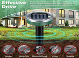 Mole Repellent 10 Packs, Outdoor Solar-Powered Animal Repellent, Waterproof Mole Killer Traps for V1259-DP01-A-3013