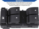 Driver Side Power Master Window Switch, Compatible with Chevy Silverado/Chevrolet V1258-DP02-WO-996