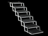 Pawz Dog Ramp Pet Stair Car Suv Travel Step Foldable PT1281-7-BK