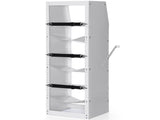 Refrigerant Tank Rack, with 3 x 30-50lb Bottle Tanks, Cylinder Tank Rack 372 355 1170mm, V952-QPCFJ13INCH1FNYLJV0
