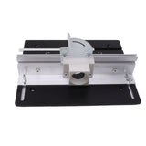 Router Table Insert Board Aluminum Alloy Steel Height Adjustable Milling Trimming Machine Insert V1294-YM0703-3114230067611