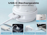 Portable Bidet for Travel,Rechargeable Electric Handheld Travel Bidet Sprayer for Women & V1107-109-30026-WHT