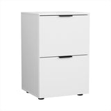 Artiss Filing Cabinet Files Storage Office Shelves File Organiser White 2 Drawer FURNI-B-CAB-2T-WH