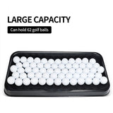 Golf Ball Trays Large Golf Ball Holder Golf Ball Containers with 62 Pieces Golf Practice Balls for V1192-AZ-W-15222