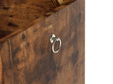 Levede Storage Bench Rustic Wooden Storage Cabinet CH1164-BR-AU