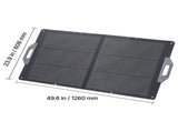 100W Foldable Solar Panel, 24% High-Efficiency Portable Monocrystalline Solar Panel Charger with MC4 V952-BXZDTYNB1100UD77V001Y3