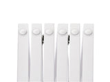 PaWz Wooden Pet Gate Dog Fence Safety White 100 Pack PT1060-6-WH