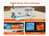 Continuous Bag Band Sealing Machine, 6-12 mm Sealing Width, Vertical Band Sealer Machine with V952-LSLXFKJTBPQB7G874V3