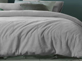 Accessorize Teddy Grey Quilt Cover Set Double V442-HIN-QUILTCS-TEDDY-GREY-DS