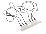 12V Led RGB Waterfall Water Curtain Nozzle Swimming Pool Waterfall Outlet for Pond Fishpond V1294-YM0901-3111240317511