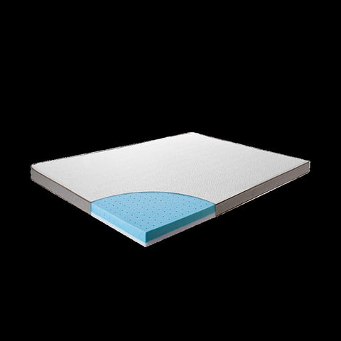 Palermo Double Memory Foam Mattress Topper Cooling Gel Infused CertiPUR Approved V63-835401