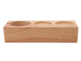 Coffee Filter Tamper Holder Beech Environmental Protection Coffee Tamper Station Base for Home Bar V1294-YM0717-3118220188212