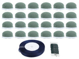 24PCS Mini Floral Foam Holder Round Floral Foam Flower Arrangement Supplies with Iron Wire for Table V1294-YM0901-3115240044711
